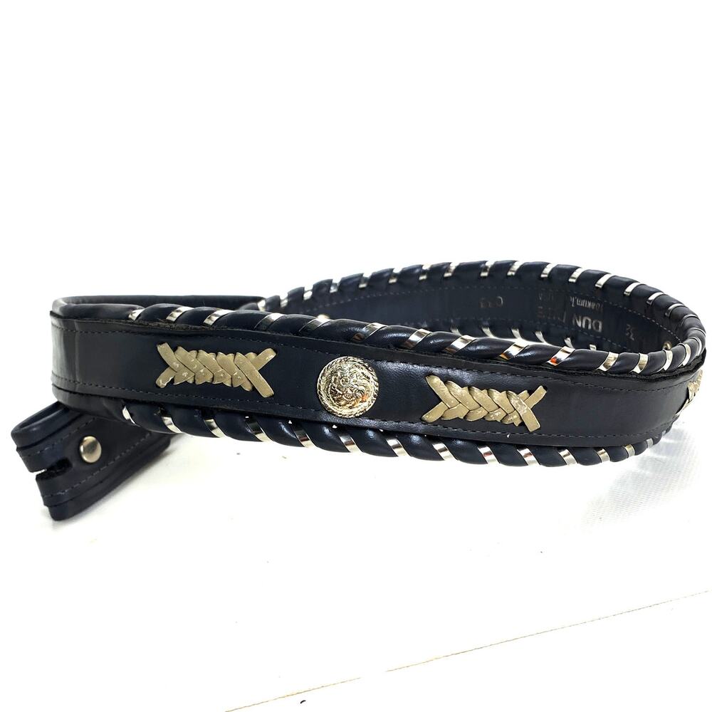 Dun Dee Leather Belt Size 32 1.75 In Wide